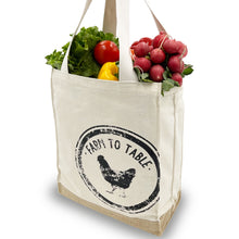 Load image into Gallery viewer, Farmers Market Tote - Farm to Table
