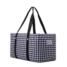 Load image into Gallery viewer, Houndstooth Utility Tote
