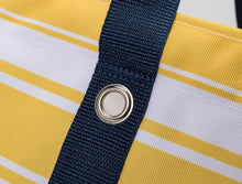 Load image into Gallery viewer, Yellow Stripe Utility Tote
