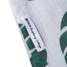 Load image into Gallery viewer, Southern Cotton Tie Knot Tote in Monstera Leaves
