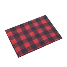 Load image into Gallery viewer, Southern Cotton Sarong Scarf in Red Buffalo Check
