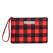 Load image into Gallery viewer, Caroline Clutch in Red Buffalo Check
