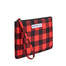 Load image into Gallery viewer, Caroline Clutch in Red Buffalo Check
