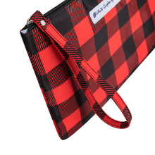 Load image into Gallery viewer, Caroline Clutch in Red Buffalo Check
