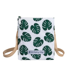 Load image into Gallery viewer, Callie Crossbody in Monstera Leaves
