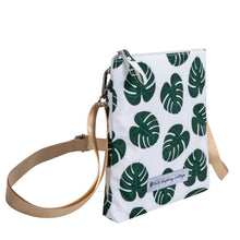 Load image into Gallery viewer, Callie Crossbody in Monstera Leaves
