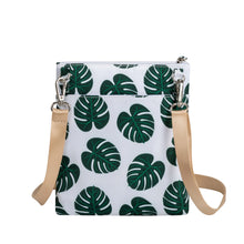 Load image into Gallery viewer, Callie Crossbody in Monstera Leaves
