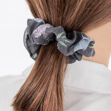 Load image into Gallery viewer, Southern Cotton Jumbo Hair Scrunchie in French Floral
