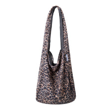 Load image into Gallery viewer, Southern Cotton Hammock Tote in Leopard
