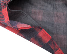 Load image into Gallery viewer, Southern Cotton Hammock Tote in Red Buffalo Check
