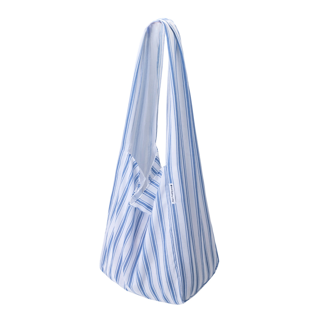 Southern Cotton Hammock Tote in French Blue Ticking