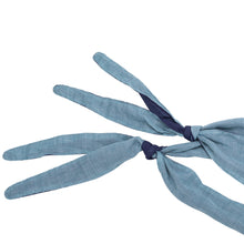 Load image into Gallery viewer, Southern Cotton Tie Knot Tote in Sky Blue
