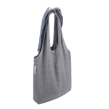 Load image into Gallery viewer, Southern Cotton Tie Knot Tote in Stone Gray
