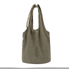 Load image into Gallery viewer, Southern Cotton Tie Knot Tote in Olive Green
