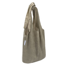 Load image into Gallery viewer, Southern Cotton Tie Knot Tote in Olive Green
