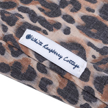 Load image into Gallery viewer, Southern Cotton Tie Knot Tote in Leopard
