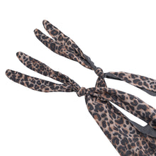 Load image into Gallery viewer, Southern Cotton Tie Knot Tote in Leopard
