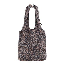 Load image into Gallery viewer, Southern Cotton Tie Knot Tote in Leopard
