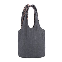 Load image into Gallery viewer, Southern Cotton Tie Knot Tote in Leopard
