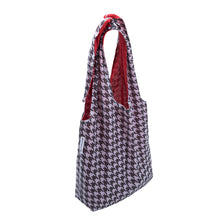 Load image into Gallery viewer, Southern Cotton Tie Knot Tote in Houndstooth
