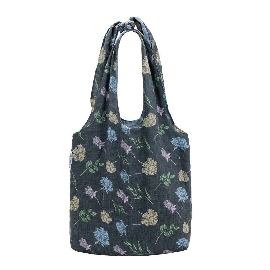 Southern Cotton Tie Knot Tote in French Floral
